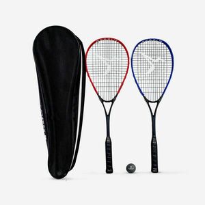 Set Rachete Squash WALLBREAKER 165 (2 rachete, 1 minge cu punct roșu) imagine