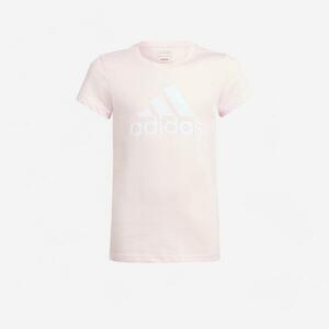 Tricou Educație fizică ADIDAS Roz-Alb Fete imagine