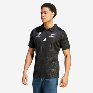 Tricou Rugby ADIDAS ALL BLACKS REPLICA Noua Zeelandă 2023 Negru Adulți imagine