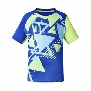 Tricou Badminton 560 Albastru Copii imagine