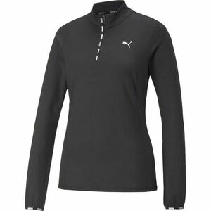 Puma PUMA STRONG 1/4 ZIP Tricou damă, negru, mărime imagine