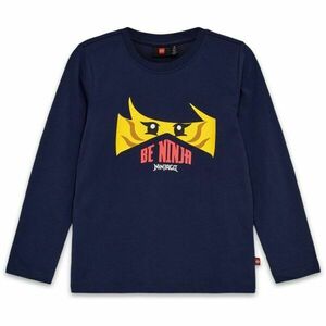 LEGO® kidswear LWTANO 703 Tricou pentru băieți, albastru închis, mărime imagine