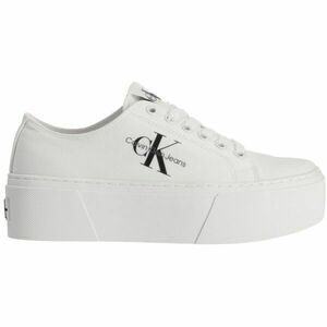 Calvin Klein FLATFORM+ CUPSOLE LOW TXT Încălțăminte casual femei, alb, mărime imagine