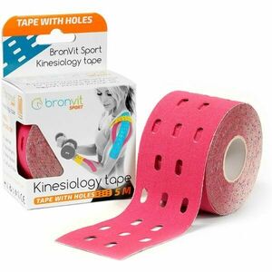 BronVit KINESIO TAPE Bandă Kinesiologică, roz, mărime imagine