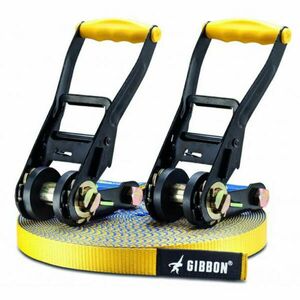 GIBBON FLOWLINE TREEWEAR SET Set slackline, galben, mărime imagine