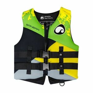 SPINERA RELAX YOUTH NEOPREN VEST Vestă de înot copii, verde, mărime imagine