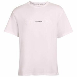 Calvin Klein EMB ICON LOUNGE-S/S CREW NECK Tricou bărbați, alb, mărime imagine