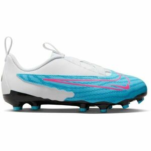 Nike JR PHANTOM GX ACADEMY FG/MG Ghete de fotbal copii, turcoaz, mărime 37.5 imagine