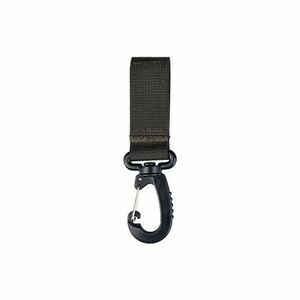 Mil-Tec BELT HOLDER WITH CARABINE 70 MM, OLIVE imagine