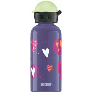 SIGG Kids Glow Glow Heartballoons 0, 4 l sticlă de băut din aluminiu imagine