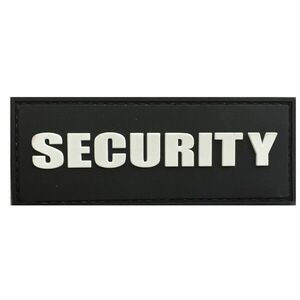 WARAGOD Petic 3D SECURITY negru 8.8x3.4cm imagine