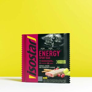 Baton energizant ENERGY SPORT stafide și merișoare 3x40g imagine