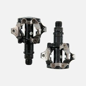 Pedale automate MTB SHIMANO SPD M520 Negru imagine