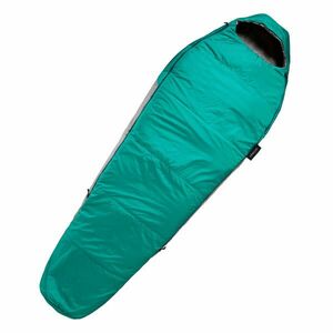 Sac de dormit cu umplutură din poliester Trekking MT500 10°C Turcoaz imagine