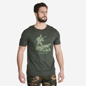 Tricou 100 verde bărbați imagine