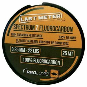 Fir Prologic Fluorocarbon Spectrum Z, transparent, 25m (Diametru fir: 0.50 mm) imagine