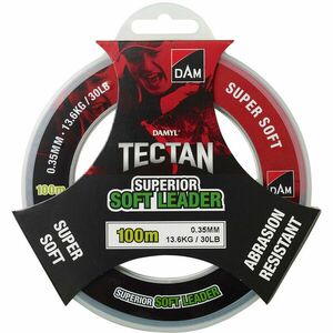 Fir Dam Tectan Soft Leader, 100m, Transparent (Diametru fir: 0.60 mm) imagine