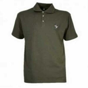 Tricou polo cu broderie Treesco (Marime: L) imagine