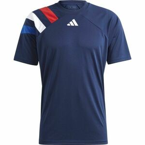 adidas Tricou fotbal bărbați Tricou fotbal bărbați, albastru închis imagine