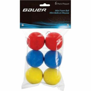 Bauer MINI FOAM BALL Set de mingi de spumă, mix, mărime imagine