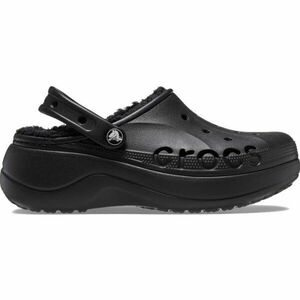 Crocs BAYA PLATFORM LINED CLOG Saboți izolați pentru femei, negru, mărime 37/38 imagine