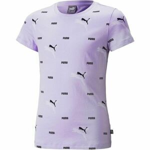 Puma ESS+ LOGO POWER AOP TEE Tricou damă, mov, mărime imagine