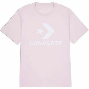 Converse STANDARD FIT CENTER FRONT LARGE LOGO STAR CHEV SS TEE Tricou unisex, roz, mărime imagine