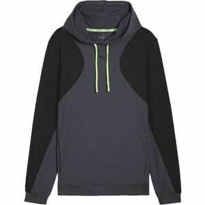 Puma CLOUDSPUN HOODIE Hanorac sport de bărbați, gri închis, mărime imagine