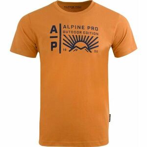 ALPINE PRO OHER Tricou bărbați, portocaliu, mărime imagine