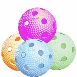 Salming AERO BALL 10-PACK Mingi de floorball, mix, mărime imagine