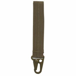 MFH Molle carabiner Velcro, coyote imagine