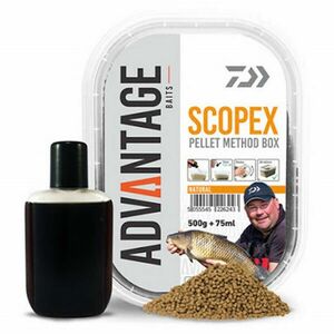 Pelete Daiwa Method Scopex 500g + aditiv booster 75ml imagine