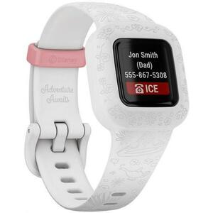 Bratara Fitness Garmin Vivofit Jr.3, Disney Princess, Bluetooth (Alb) imagine