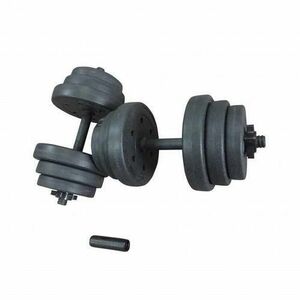 Set gantere DHS Fitness DYDB22KG, ciment, 22kg imagine