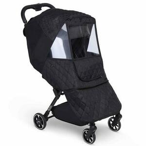 Protectie antivant pentru carucior Leclerc, 60 cm (Negru) imagine