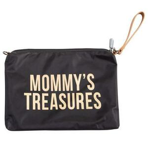 Poseta Childhome Mommy Clutch 33x23 cm Negru imagine