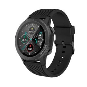 Ceas activity tracker Denver SW-351, Display IPS 1.3inch, Bluetooth, Bratara Silicon, Rezistent la apa IP68, Android/iOS (Negru) imagine