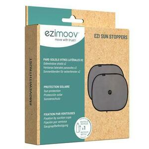 Set 2 Parasolare auto Ezimoov Stoppers EZ-1503, Eco friendly (Negru) imagine