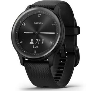 Ceas activity outdoor tracker Garmin vívomove Sport, Bluetooth, ecran OLED, Rezistenta la apa 5 ATM (Negru) imagine