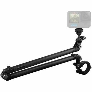 Suport GoPro pentru bicicleta (brat+bara), 2 brate fibra Carbon imagine