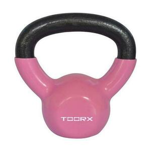 Kettlebell vinil TOORX, 4 kg, Roz imagine