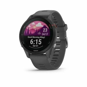 Ceas Activity Tracker Garmin Forerunner 255, Bluetooth, Ecran 1.3inch Gorrila Glass 3, 4GB Flash, Waterproof 5 ATM (Gri) imagine