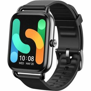 Smartwatch Haylou RS4 Plus LS11, Ecran AMOLED 1.78inch, Curea Silicon, IP68, Saturatie oxigen, 105 moduri sport (Negru) imagine