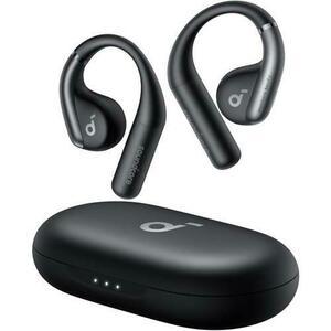 Casti True Wireless Anker SoundCore AeroFit, IPX7, Autonomie 42h, Bluetooth 5.3 (Negru) imagine