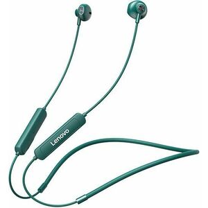 Casti Alergare Lenovo SH1, Bluetooth A2DP, Microfon (Verde) imagine