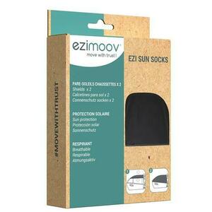 Set 2 Parasolare auto Ezimoov Socks EZ-1502 (Negru) imagine