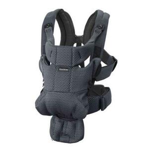 Ham anatomic BabyBjorn Move, Anthracite, 3D Mesh, 3.2 - 12 kg (Negru/Gri) imagine