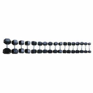 Set Gantere Hexagonale TOORX MEG-SET25, de la 2.5 la 25 Kg, 10 perechi imagine