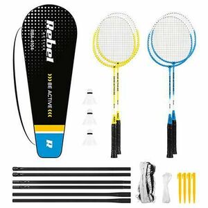 Set badminton cu fileu REBEL ACTIVE RBA-4104 imagine