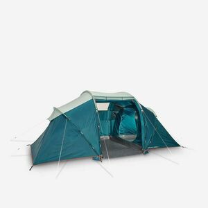 Cort camping 4 Persoane 2 Camere structură cu bețe ARPENAZ 4.2 imagine